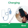 USB-C-kabel CLUB3D CAC-3001 2m USB4 Gen 3x2 wit