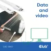 USB-C-kabel CLUB3D CAC-3001 2m USB4 Gen 3x2 wit