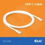 USB-C-kabel CLUB3D CAC-3001 2m USB4 Gen 3x2 wit
