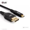 USB Type-C-naar-DisplayPort-2.1-kabel, Club 3D CAC-1559, bidirectioneel, VESA DP80-gecertificeerd, 1 m