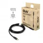 CLUB3D CAC-1561 DisplayPort-kabel 2 m Mini DisplayPort USB Type-C zwart