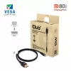 CLUB3D Mini DisplayPort™ naar DisplayPort™ bidirectionele VESA DP80 gecertificeerde kabel M/M 1m/3.28ft