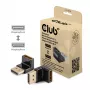 Adapter club 3D DisplayPort stekker naar DisplayPort 1.4 bus 90° haaks, ondersteunt 4K@120Hz
