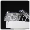 PanzerGlass CARE™ by ® Case transparant met zilveren kickstand & MagSafe iPhone 16 Pro Max