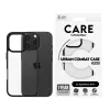 PanzerGlass CARE™ by ® Urban Combat hoes transparant met zwarte rand voor iPhone 16 Pro