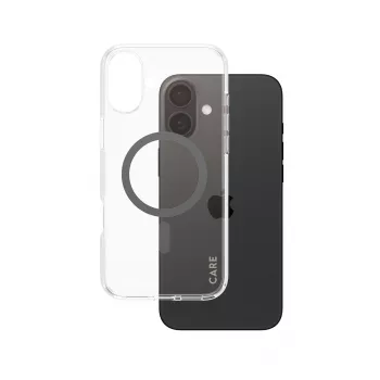 PanzerGlass CARE™ by ® Urban Combat hoesje transparant met zwart MagSafe iPhone 16 Plus