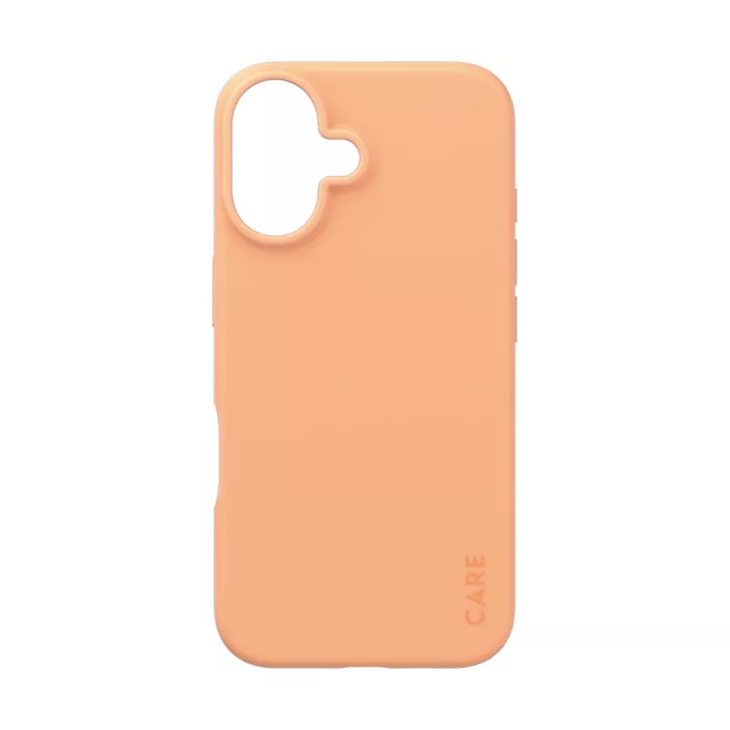 Hoesje PanzerGlass CARE by modieus hoesje peachy iPhone 16 transparant