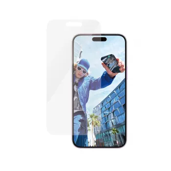 PanzerGlass® beeldschermfolie iPhone 16 Plus | 15 Plus | Classic Fit