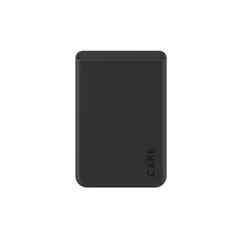 Hoesje PanzerGlass CARE by Fashionable Card Holder zwart iPhone transparant