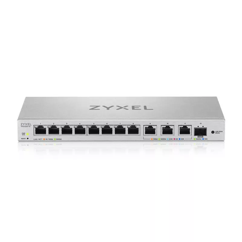 Zyxel XGS1250-12 Managed L2 10G Ethernet (100/1000/10000) grijs