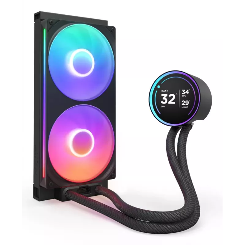 NZXT CPU-koeler Kraken Elite 280 RGB zwart