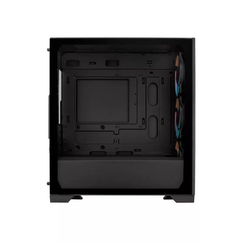 Cooler Master Elite 301 ARGB Mini Tower behuizing, zwart, met venster, 3x 120 mm ARGB-ventilatoren