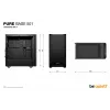 PC-behuizing be quiet! PURE BASE 501 Black Midi Tower