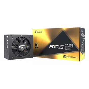 SEASONIC Focus Gx voeding 850 W 20+4 pin ATX ATX zwart