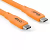 CLUB3D kabel / adapter USB-kabel USB4 Gen 2x2 2 m USB-C oranje