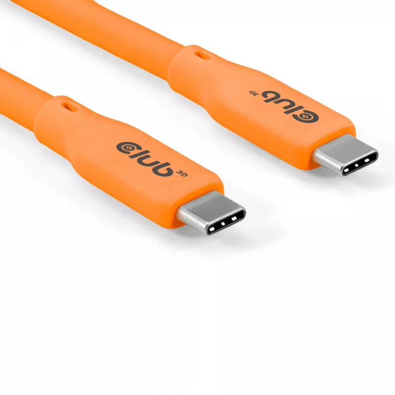 CLUB3D kabel / adapter USB-kabel USB4 Gen 2x2 2 m USB-C oranje