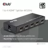 CLUB3D 1 naar 4 HDMI™ splitter 4K120Hz