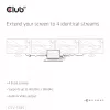 CLUB3D 1 naar 4 HDMI™ splitter 4K120Hz