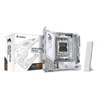 Moederbord GIGABYTE X870I AORUS PRO ICE, AMD AM5, Mini-ITX