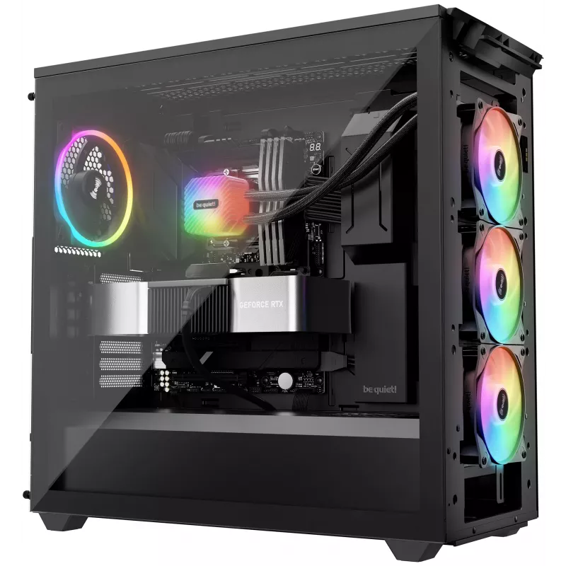be quiet LIGHT LOOP 360mm Zwarte processor all-in-one-waterkoeling 12 cm 1 stuk