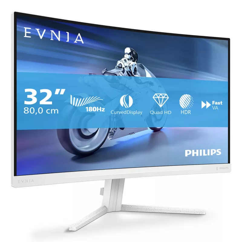 Philips Evnia 5000 32M2C5501/00 computermonitor 80 cm (31,5 inch) 2560 x 1440 pixel Quad HD LCD wit