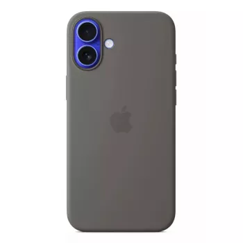 APPLE Apple silicone case met MagSafe iPhone 16 Plus Stone grijs