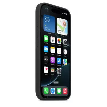 APPLE Apple siliconen case met MagSafe iPhone 16 Pro zwart
