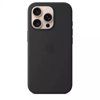 APPLE Apple siliconen case met MagSafe iPhone 16 Pro zwart
