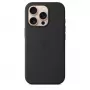 Apple siliconen case met MagSafe iPhone 16 Pro zwart