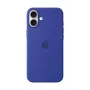 APPLE siliconen case met MagSafe voor iPhone 16 Plus ultramarijn