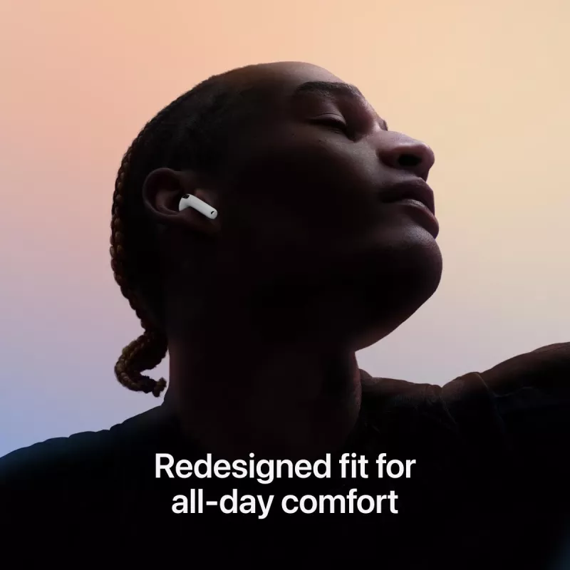 Headset Apple AirPods 4e generatie Active Noise Cancellation