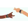 Smartwatch Apple Watch SE GPS 44mm Midnight aluminium behuizing zwart