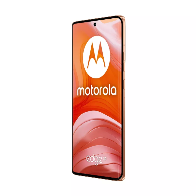Motorola edge 50 16,9 cm (6,67 inch) dual SIM Android 14 5G USB Type-C 12 GB 512 GB 5000 mAh perzik