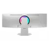 Samsung G95SD computermonitor 124,5 cm (49 inch) 5120 x 1440 pixels Dual QHD OLED zilver