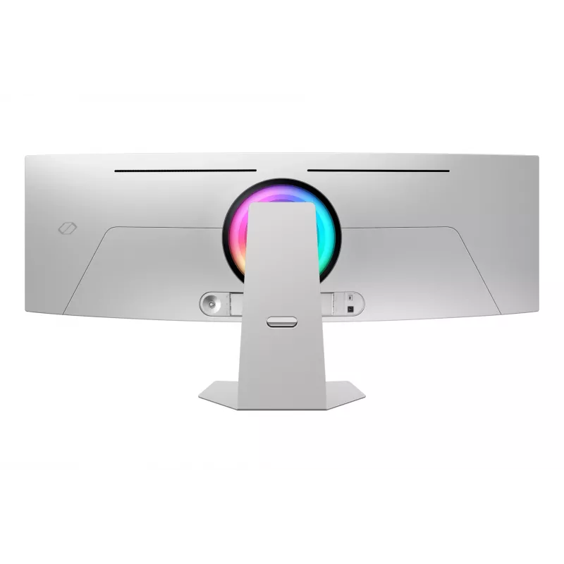 Samsung G95SD computermonitor 124,5 cm (49 inch) 5120 x 1440 pixels Dual QHD OLED zilver