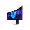 Samsung G95SD computermonitor 124,5 cm (49 inch) 5120 x 1440 pixels Dual QHD OLED zilver