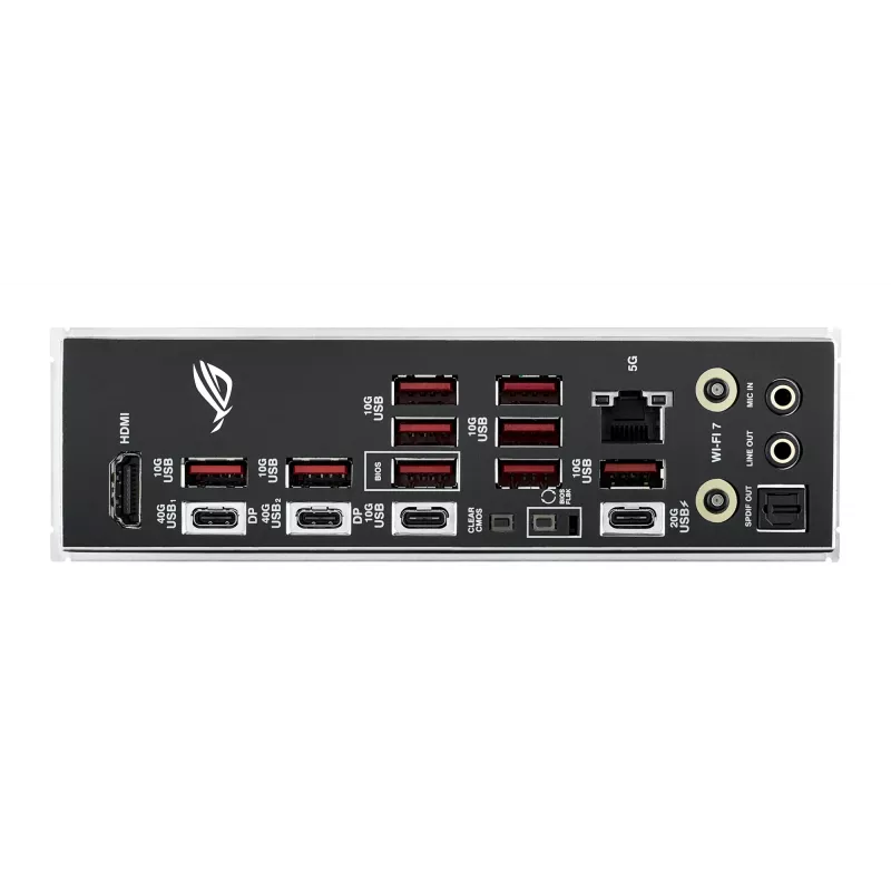 Moederbord ASUS ROG STRIX X870E-E GAMING WIFI ATX, AMD X870E, Socket AM5, DDR5, 4 DIMM, Wi-Fi 7, Bluetooth 5.4, 5Gb LAN
