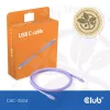 USB-C-kabel CLUB3D CAC-3004 2m paars