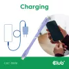 USB-C-kabel CLUB3D CAC-3004 2m paars