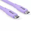 USB-C-kabel CLUB3D CAC-3004 2m paars