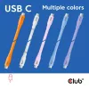 USB-C-kabel CLUB3D CAC-3004 2m paars