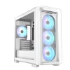 ASUS A23 PLUS TG ARGB WHITE, pc, wit, micro ATX, Mini-ITX, Multi, 16,5 cm, 38 cm
