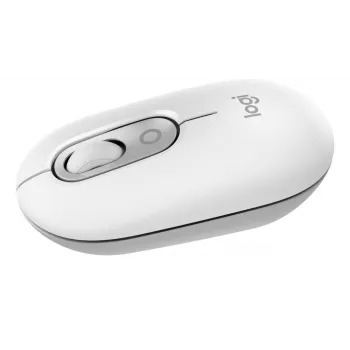LOGITECH Pop Mouse - aanpasbare emoji's - draadloos - off white