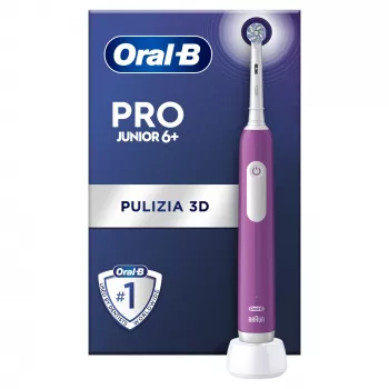 Oral-B Junior elektrische tandenborstel kind roterende tandenborstel paars