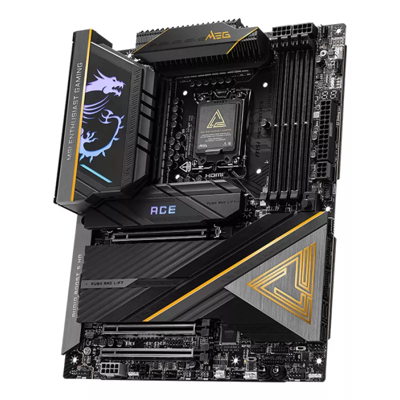 MSI MEG Z890 ACE moederbord Intel Z890 LGA 1851 (Socket V1) ATX