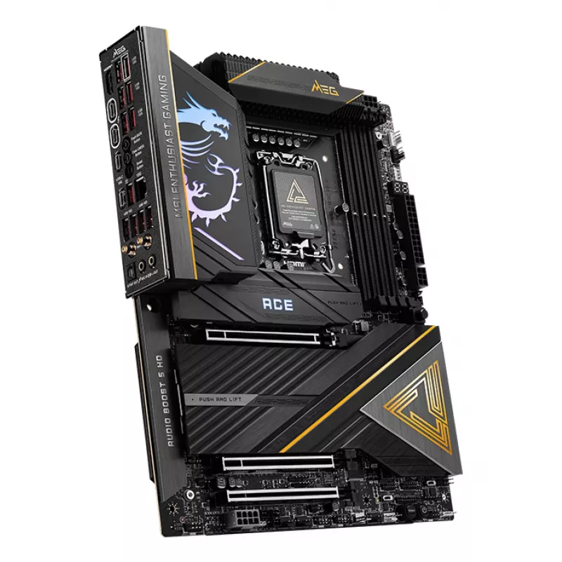 MSI MEG Z890 ACE moederbord Intel Z890 LGA 1851 (Socket V1) ATX