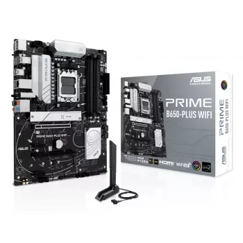 Moederbord ASUS PRIME B650-PLUS WIFI ATX — AMD B650, socket AM5, DDR5, 4 DIMM, 192 GB, Wi-Fi 6E, 2,5Gb LAN