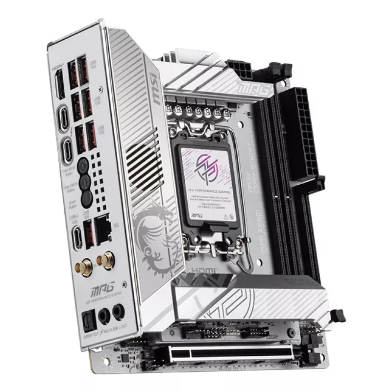 MSI MPG Z890I EDGE TI WIFI moederbord Intel Z890 LGA 1851 (Socket V1) Mini-ITX