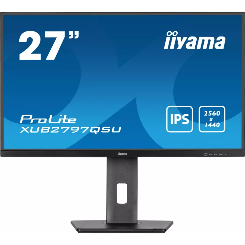 iiyama ProLite XUB2797QSU-B2 computermonitor 68,6 cm (27 inch) 2560 x 1440 pixel Quad HD LED zwart