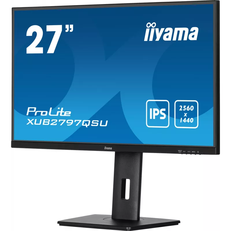 iiyama ProLite XUB2797QSU-B2 computermonitor 68,6 cm (27 inch) 2560 x 1440 pixel Quad HD LED zwart